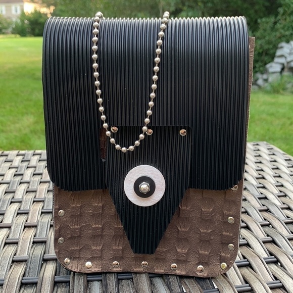 UPCYCLED Rubber Crossbody - Picture 1 of 11